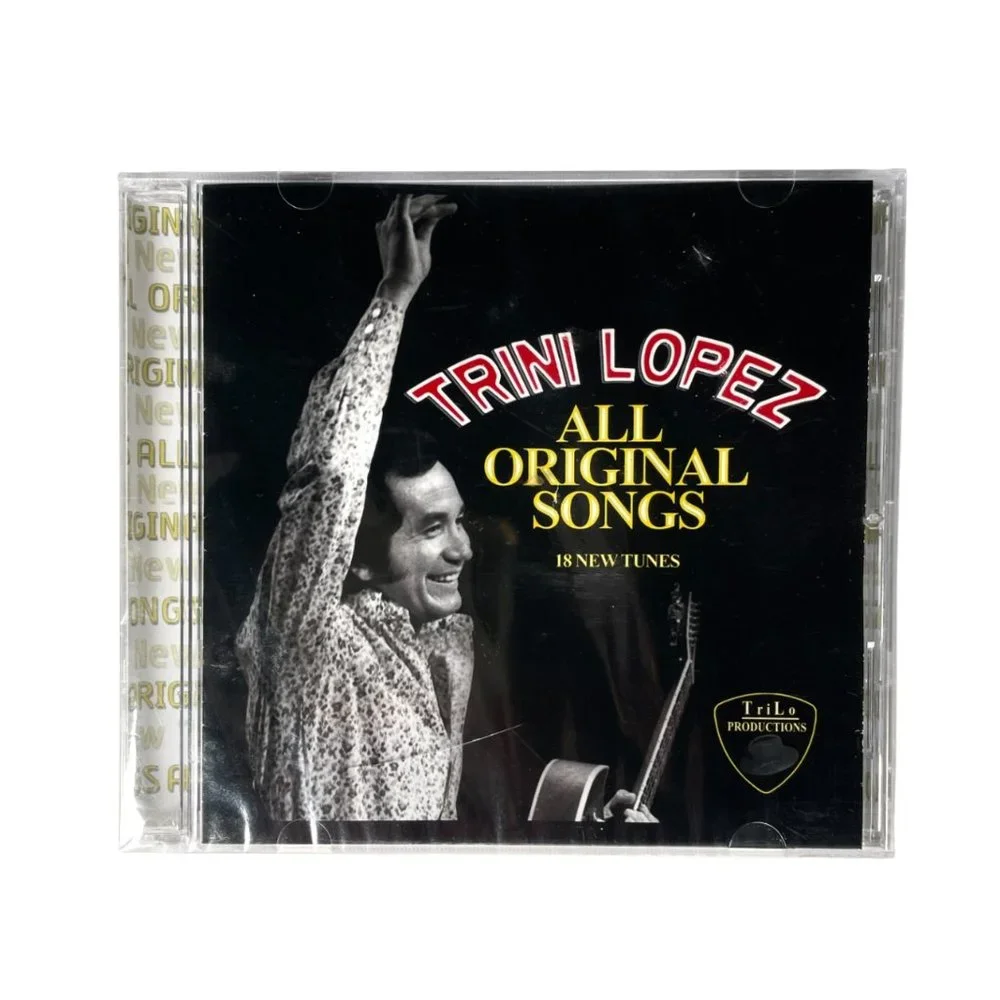Sealed Trini Lopez & Joe Chavira All 18 Original Songs TriLo Productions CD - Picture 1 of 2